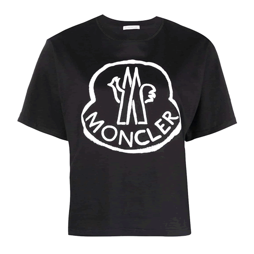 モンクレール MONCLER Tシャツ 半袖 クルーネック 丸首 レディース