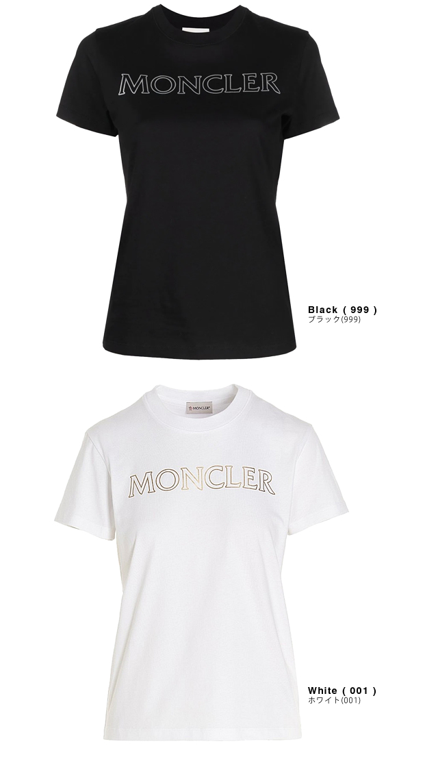 モンクレール MONCLER Tシャツ 8C00013 829FB レディース 半袖 クルー ...