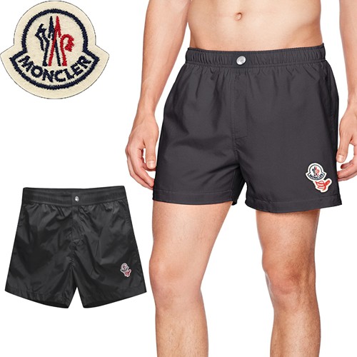 モンクレール Moncler 水着 海水パンツ 海パン サーフパンツ メンズ水着 スイムパンツ 2c700 999 メンズ ブランド 大きいサイズ ロゴパッチ 黒 ブラック 252 075 Mss 通販 Yahoo ショッピング