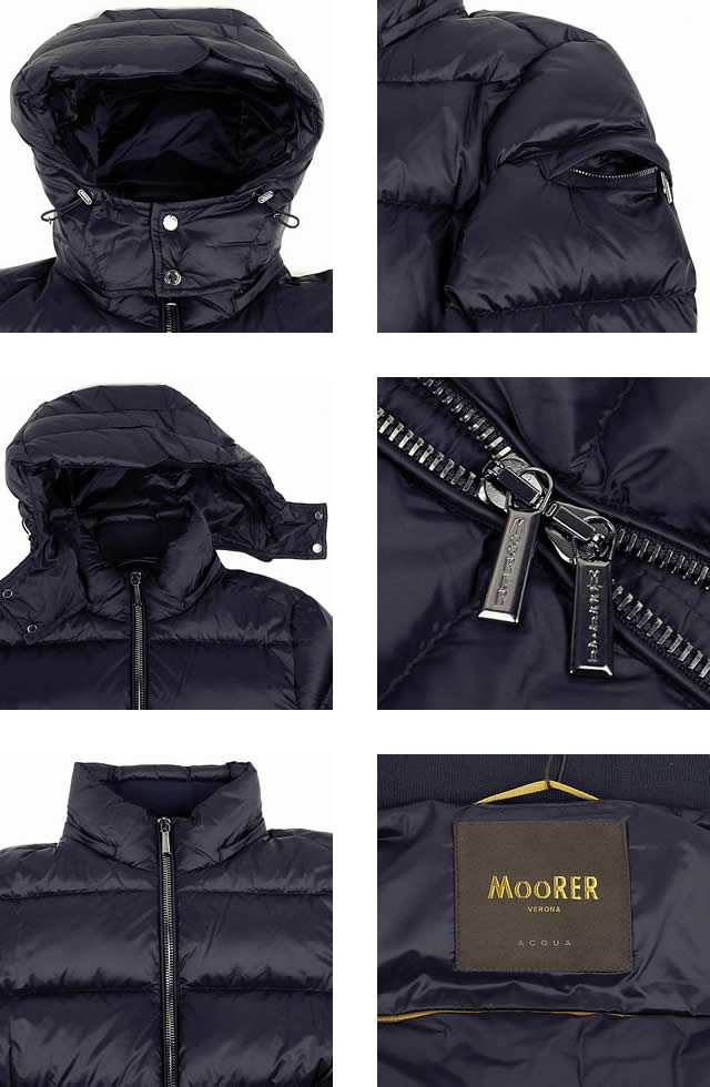 ムーレー ブレット MooRER BRETT SH ダウン ダウンジャケット フード