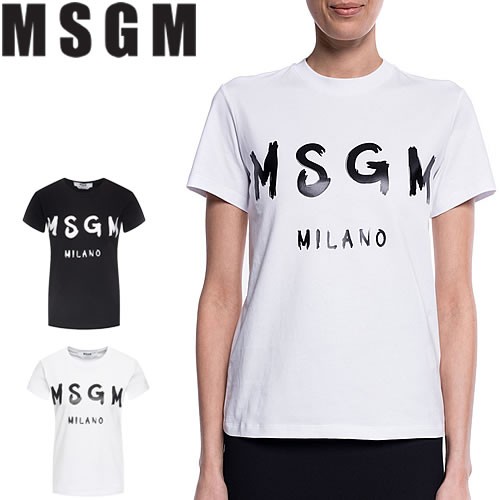 お得超激得MSGM Tシャツ　2841 MDM60 Tシャツ(半袖/袖なし)
