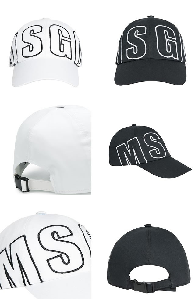 エムエスジーエム MSGM キャップ 帽子 ベースボールキャップ メンズ 