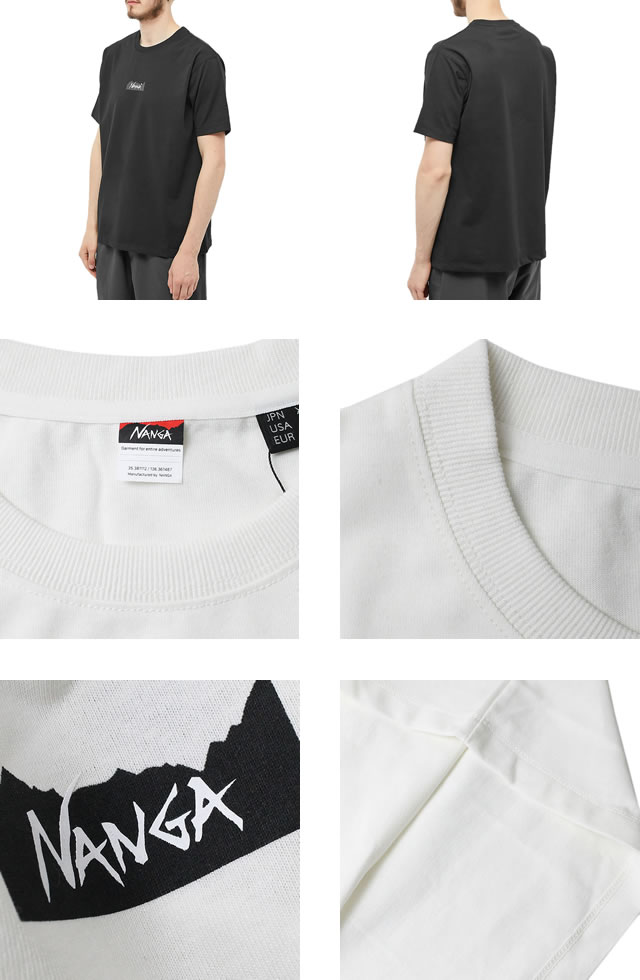 NANGA（ナンガ） NANGA Tシャツ 半袖 クルーネック 丸首 エコ