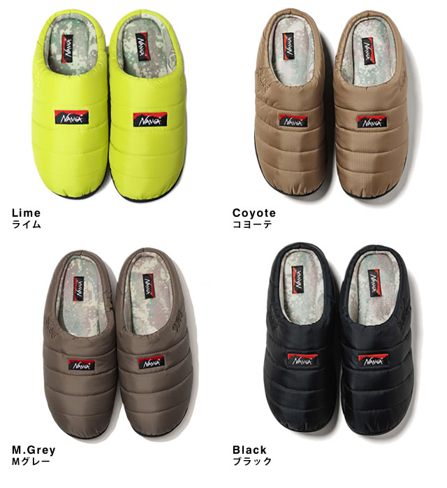 SUBU × NANGA コヨーテ 冬サンダル スリッパ NANGA（ナンガ） スブ NANGA SUBU オーロラウィンターサンダル