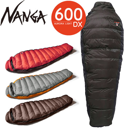 ナンガ NANGA シュラフ 寝袋 オーロラライト600DX レギュラー 