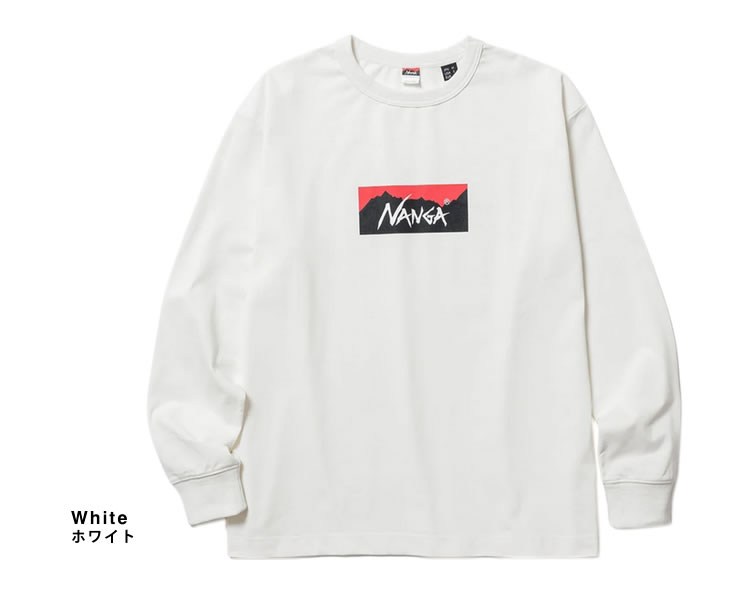 NANGA（ナンガ） NANGA Tシャツ 長袖 ロンT エコハイブリッド ボックス