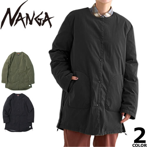 NANGA(ナンガ)/HINOC RIPSTOP INNER DOWN LONG CARDIGAN W