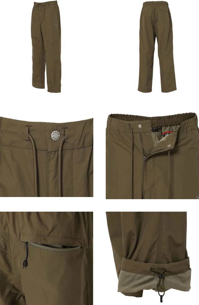 NANGA（ナンガ） ウォーム イージーパンツ メンズ 秋冬 ナイロン 撥水