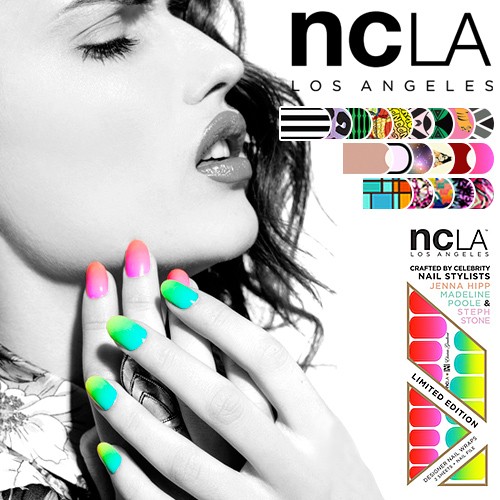 ncLA エヌシーエルエー ネイルシール マリン フレンチ ネイルアート