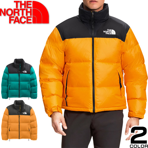 ノースフェイス THE NORTH FACE ダウン ダウンジャケット 1996 レトロ ヌプシ ジャケット メンズ 防寒 撥水 軽量 ポケッタブル  ブランド グリーン オレンジ