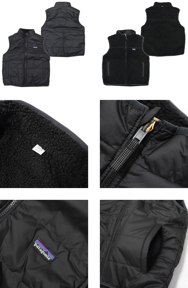 patagonia（パタゴニア） フリース キッズ リバーシブル レディ