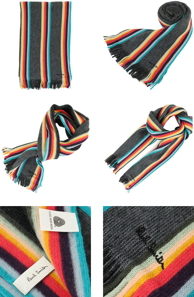 Paul Smith ポールスミス マフラー スカーフ メンズ レディース