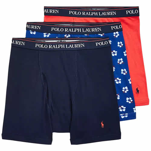 ポロ ラルフローレン Polo Ralph Lauren ボクサーパンツ 3枚セット 3枚