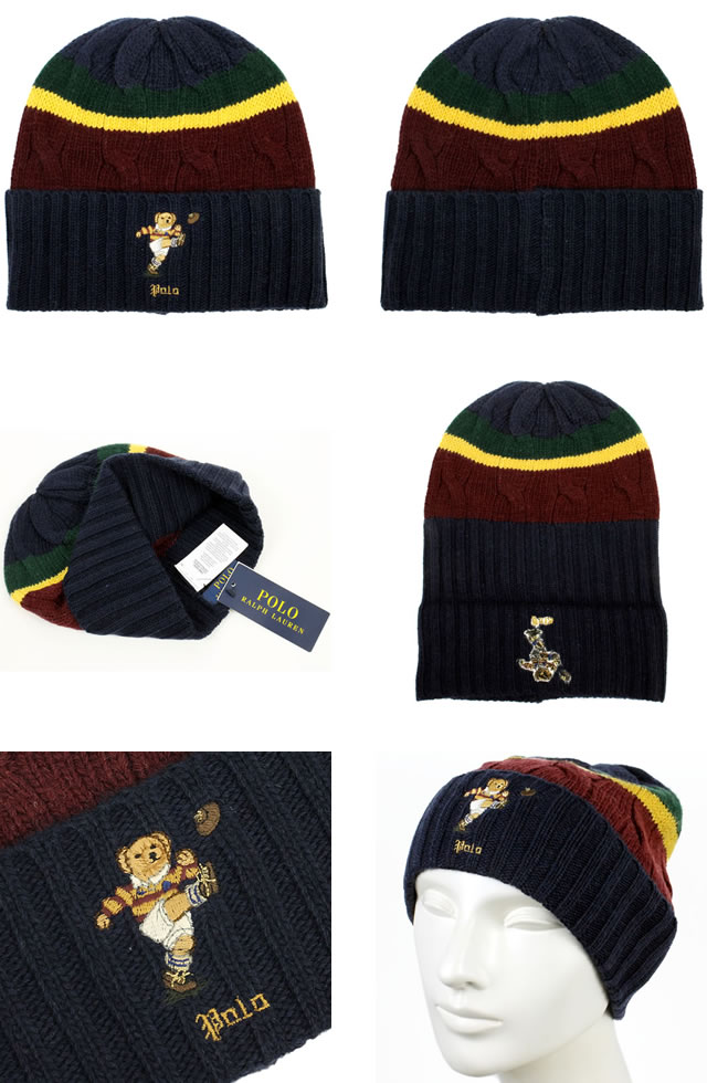 ラルフローレン ニット帽 ポロ ラルフローレン POLO RALPH LAURE