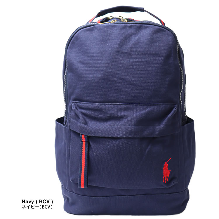 POLO RALPH LAUREN リュックサック、デイパック（色：ネイビー系