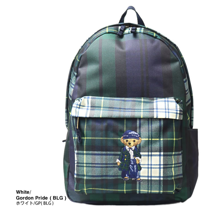 RalphLauren リュックサック  チェック柄 キャンバス POLO RALPH LAUREN ポロ ラルフローレン Polo Ralph Lauren