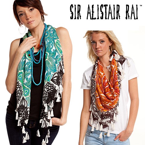 Sir Alistair Rai サーアリステアレイ スカーフ ストール