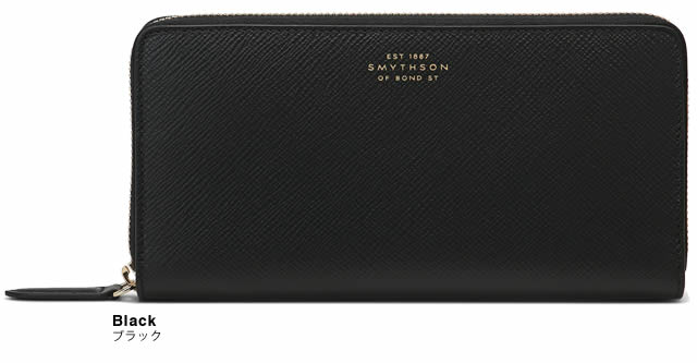 スマイソン SMYTHSON 財布 長財布 パナマ ラージ ジップ アラウンド