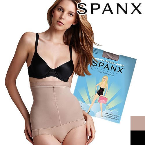 ２枚セット 【SPANX】スパンクス ガードル 補正下着 黒・肌色 スパンクス ハイウエストガードル 矯正下着 SPANX 20024R ハイウエスト