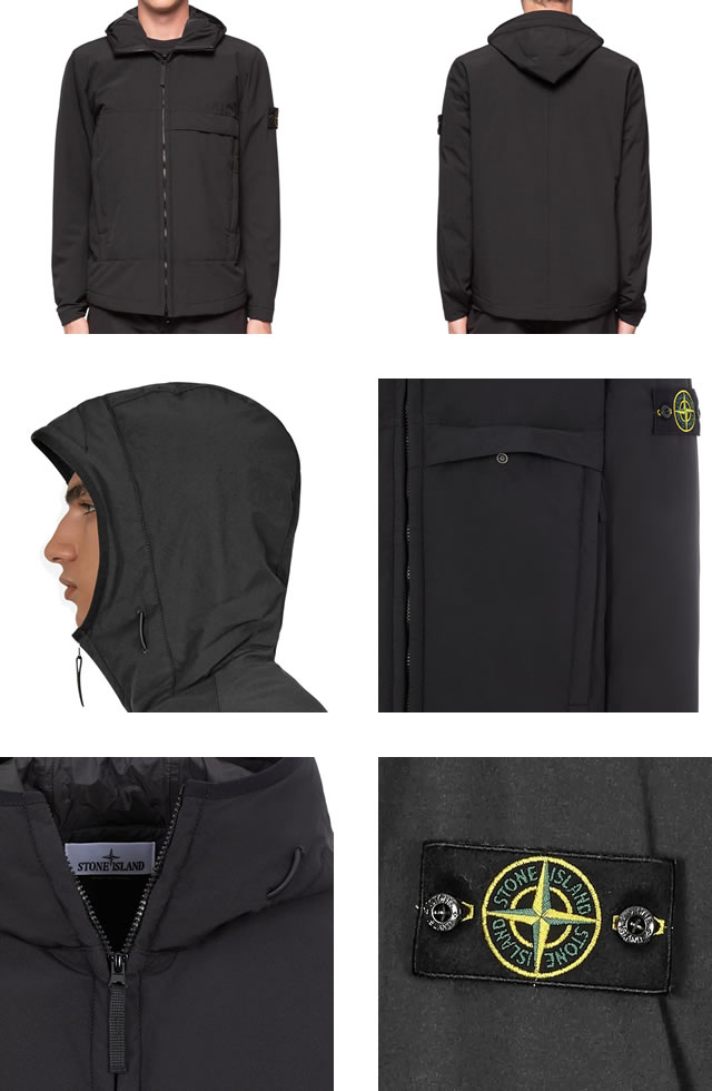 ストーンアイランド STONE ISLAND ジップアップパーカー ブルゾン アウター プリマロフト ジャケット メンズ 中綿 秋 冬 大きいサイズ  ブランド 黒 ブラック : 321-006 : MSS - 通販 - Yahoo!ショッピング