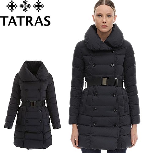 高価値】 タトラス TATRAS AGOGNA ブラックダウンコート2