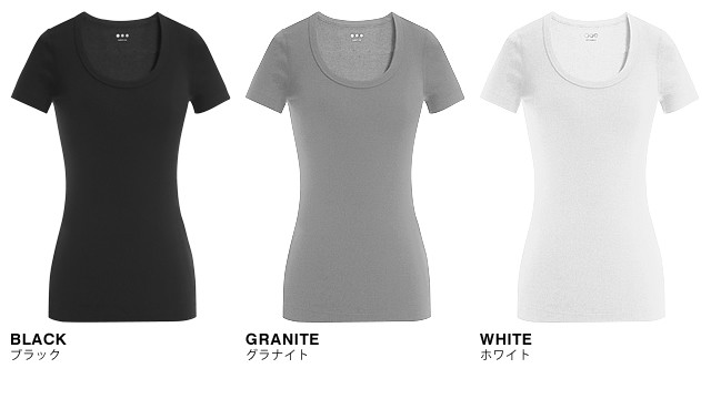 chan.my☻さん専用 【新品未使用】three dots ジェシカ２枚セット スリードッツ カットソー tシャツ uネック 半袖 ジェシカ three dots