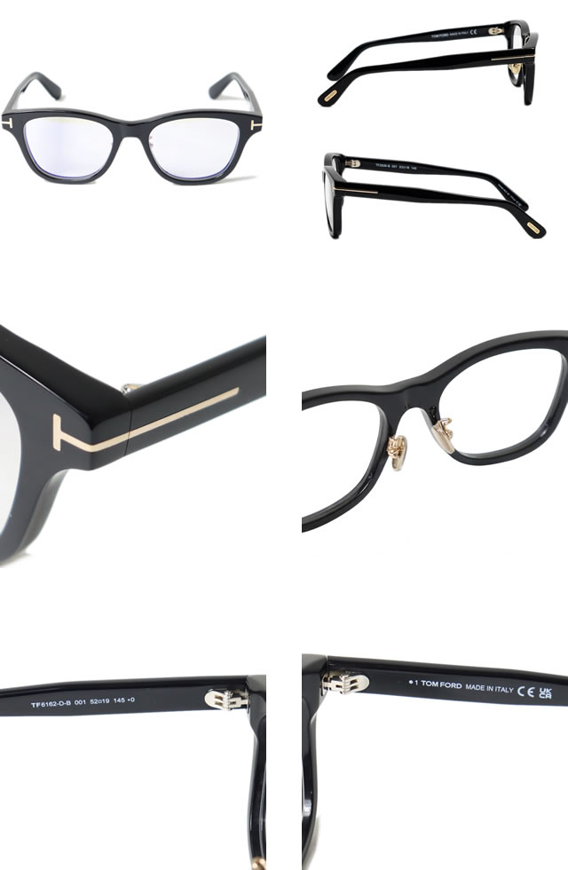 TOM FORD EYEWEAR トムフォード メガネ 眼鏡 FT6162DB TF6162DB メンズ