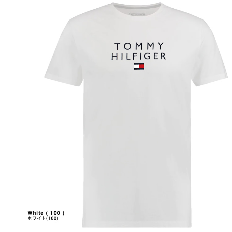 トミーヒルフィガー TOMMY HILFIGER Tシャツ 半袖 クルーネック メンズ ロゴ コット...