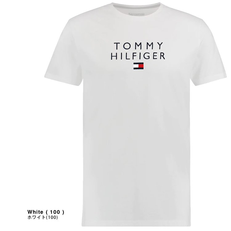 トミーヒルフィガー TOMMY HILFIGER Tシャツ 半袖 クルーネック 丸首 メンズ ロゴ ...