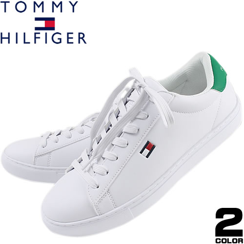 トミーヒルフィガー TOMMY HILFIGER スニーカー BRECON3 メンズ ローカット 大きいサイズ カジュアル ブランド 白 ホワイト