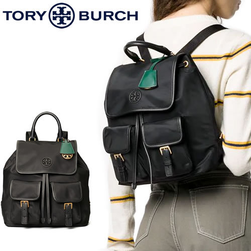 トリーバーチ TORY BURCH バッグ リュック ペリー ナイロン フラップ