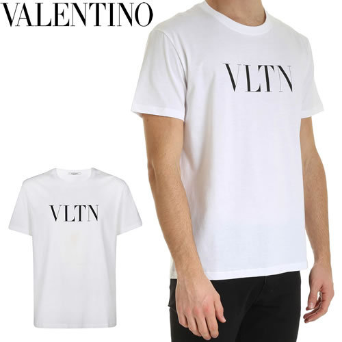 ヴァレンティノ VALENTINO Tシャツ 半袖 クルーネック 丸首 メンズ