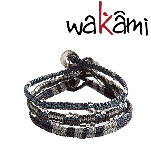 ワカミ wakami ブレスレット ラップブレス レディース メンズ