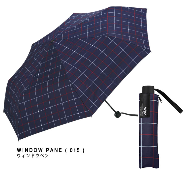 wpc w.p.c 傘 日傘 折りたたみ傘 UNISEX WIND RESISTANCE FOLDING UMBRELLA メンズ レディース 晴雨兼用 uvカット 撥水 防水 軽量 大きい コンパクト｜maido-selection｜02