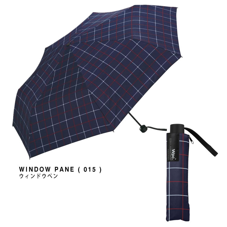 Wpc. 傘 日傘 折りたたみ傘 UNISEX WIND RESISTANCE FOLDING UMBRELLA メンズ レディース 晴雨兼用 uvカット 撥水 防水 軽量 大きい コンパクト | Wpc. | 01
