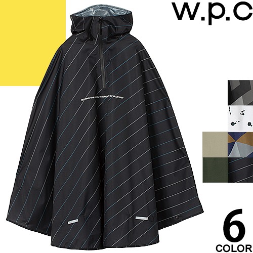 Wpc. wpc w.p.c レインコート レインバイクシルクポンチョ レディース