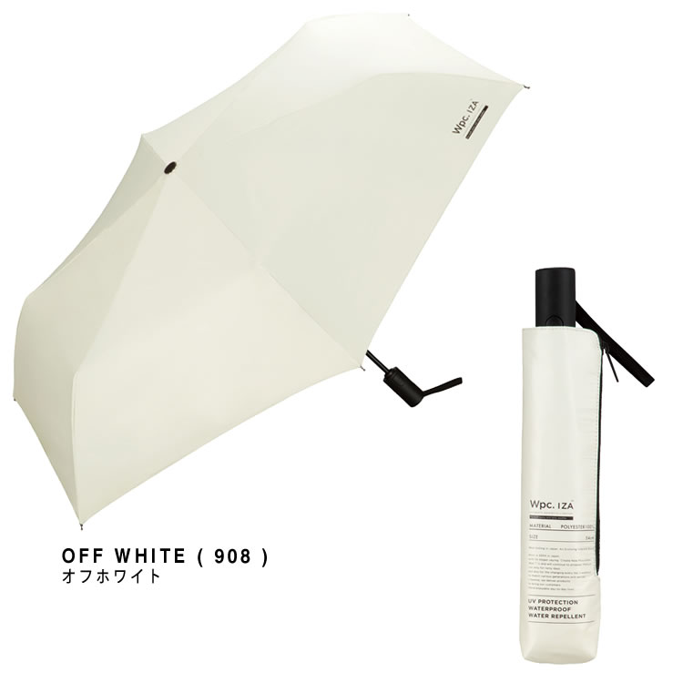 wpc w.p.c 傘 iza 日傘 折りたたみ傘 ZA013 メンズ 自動開閉 晴雨兼用 完全遮光...