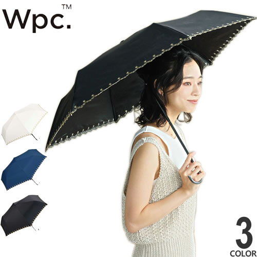 【新品未使用】Wpc. 日傘 (ブラック) 2way 完全遮光 Wpc. IZA 日傘 折りたたみ 完全遮光 wpc メンズ 晴雨兼用 超撥水