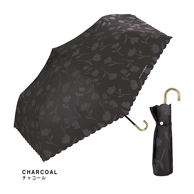 wpc w.p.c 日傘 折りたたみ傘 傘 遮光フラワーシャドウ ミニ レディース 晴雨兼用 軽量 ...