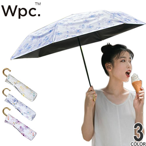 Wpc. 日傘 折りたたみ傘 傘 遮光オキザリス ミニ レディース