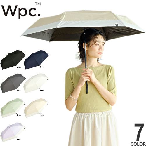 Wpc. 日傘 折りたたみ傘 傘 遮光ミニマムベーシックパラソル