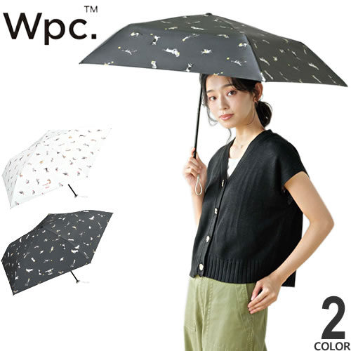 Wpc. 日傘 折りたたみ傘 傘 沖昌之 アンブレにゃん レディース 晴雨