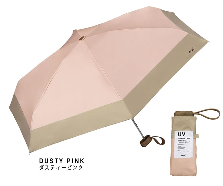 LOVEARY x Wpc. UVカット折りたたみ傘 Wpc. 折りたたみ傘 傘 日傘 雨傘 AIR LIGHT LARGE FOLDING