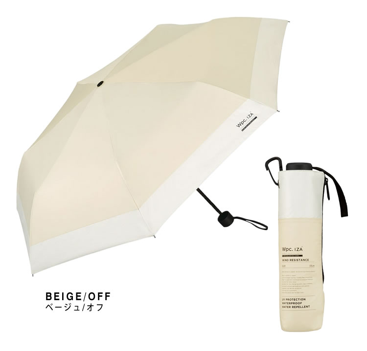 Wpc. Wpc. iza 027 日傘 折りたたみ傘 傘 メンズ レディース 晴雨兼用