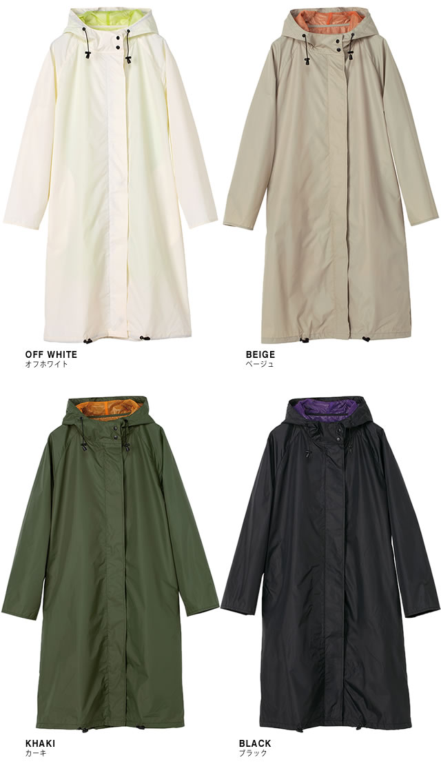 Wpc. wpc w.p.c レインコート カラー メッシュ コート
