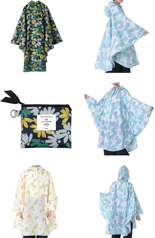 wpc w.p.c レインコート レインポンチョ レディース カッパ 雨具 自転車 おしゃれ ロング おしゃれ かわいい 花柄 星 白 黒 ブラック  ホワイト ネイビー :053-519:MSS - 通販 - Yahoo!ショッピング