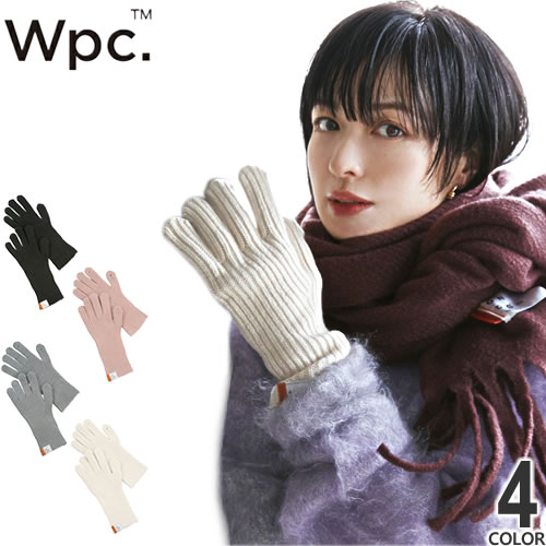 Wpc. 手袋 ONDOO ホールタッチニットグローブ NB001 レディース メンズ