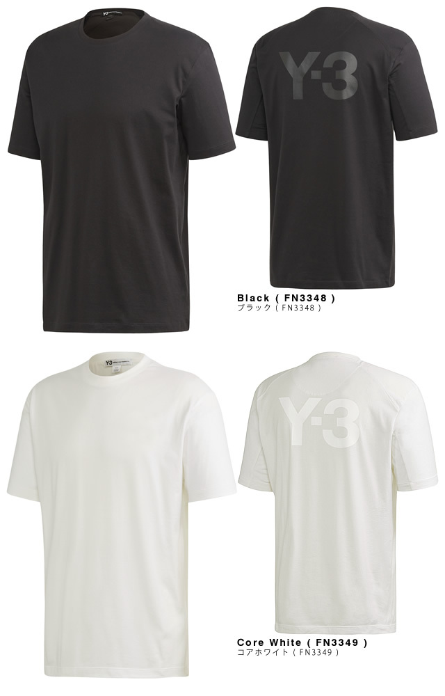 Y-3 ワイスリー ヨウジヤマモト adidas Tシャツ 半袖 クルーネック 