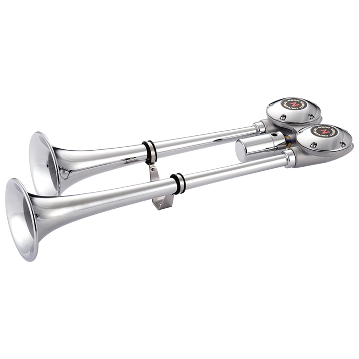 日建 バトルロングヤンキーホーン クローム 12V車用 トラック BL470-12