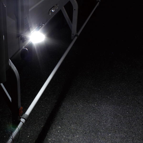 ファルコンマーカー CE-187 クリアレンズ/LEDホワイト 槌屋ヤック LEDマーカー 12V/24V共用 トラック
